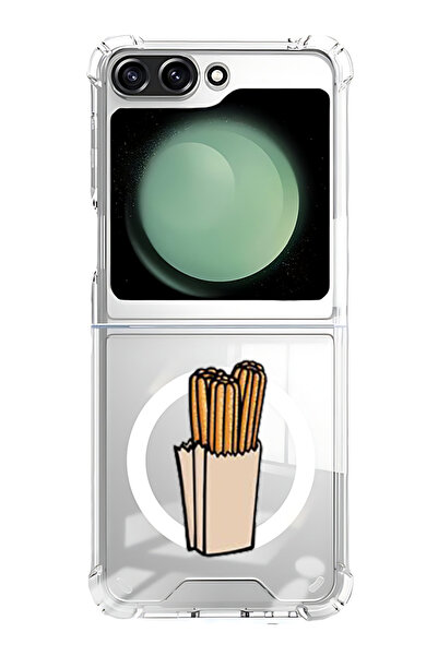 Theodor Case for Samsung Galaxy Z Flip 5 Compatible with MagSafe, Shockproof ...
