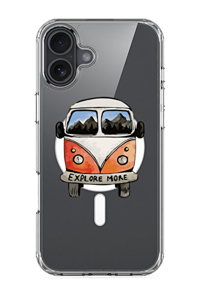 Theodor جراب Magsafe لهاتف iPhone 16 Plus متوافق مع iPhone، غطاء ممتص للصدمات...