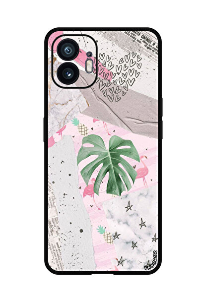 Theodor جراب واقٍ مضاد للخدش والصدمات لهاتف Nothing Phone (2) أوراق قلب