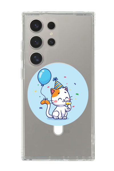 Theodor غلاف لهاتف Samsung Galaxy S24 Ultra متوافق مع MagSafe، غطاء مقاوم للص...