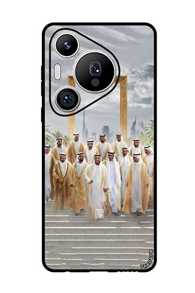 Theodor جراب واقٍ مضاد للخدش والصدمات لهاتف هواوي بيورا 70 برو - حكام دبي