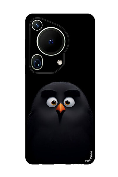 Theodor جراب واقٍ مضاد للخدش والصدمات لهاتف هواوي بيورا 70 ألترا لطيف أنجري بيرد