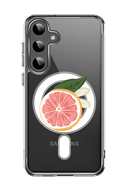 Theodor غلاف لهاتف Samsung Galaxy S24 متوافق مع MagSafe، غطاء ممتص للصدمات مق...