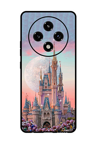 Theodor جراب واقٍ مضاد للخدش والصدمات لهاتف Oppo A3 Pro بتصميم قلعة ديزني