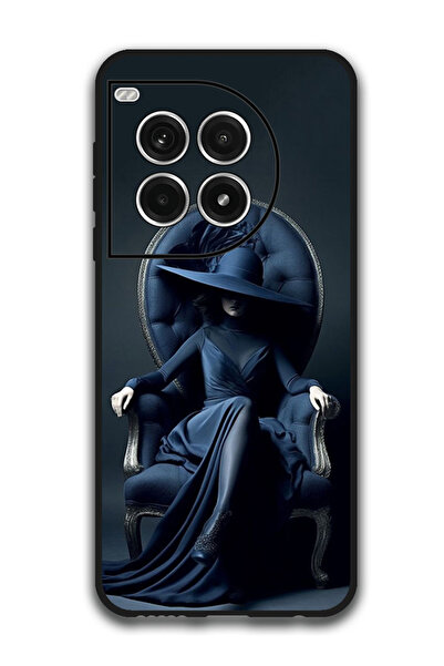 Theodor جراب واقٍ مضاد للخدش والصدمات لهاتف OnePlus Ace 3 Pro بتصميم فتاة قبع...