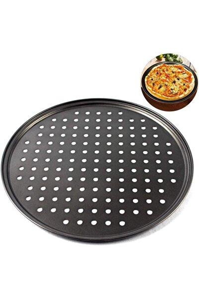 ARVALE 29 cm Round Non-Stick Perforated Pizza Tray – Practical Use
