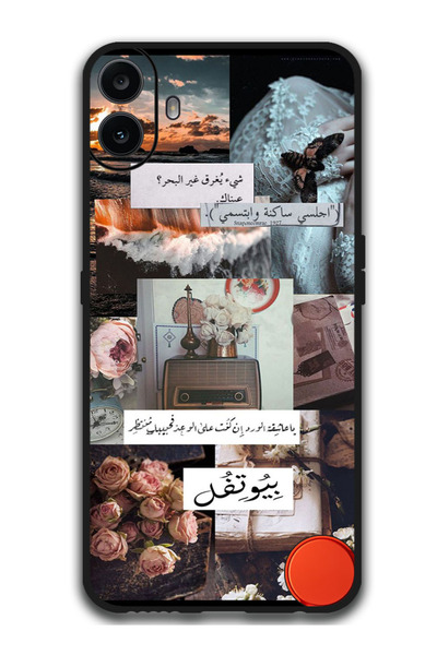 Theodor جراب واقٍ مضاد للخدش والصدمات لهاتف CMF 1 بتصميم عربي (139)