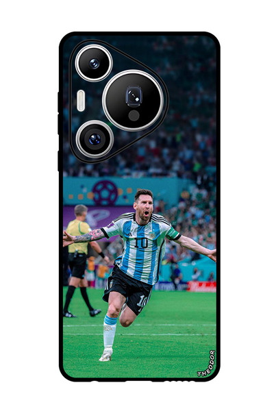 Theodor جراب واقٍ مضاد للخدش والصدمات لهاتف هواوي بيورا 70 برو بلس ميسي 5