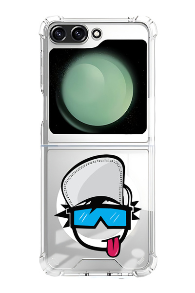Theodor Case for Samsung Galaxy Z Flip 6 Compatible with MagSafe, Shockproof ...