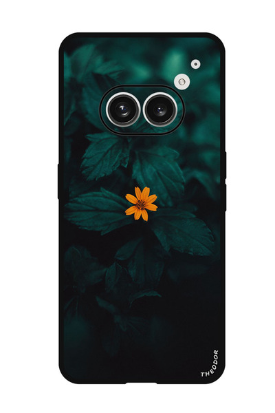 Theodor جراب واقٍ مضاد للخدش والصدمات لهاتف Nothing Phone (2a) flower_yellow_...
