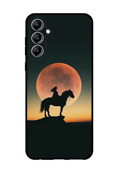 Theodor جراب واقٍ مضاد للخدش والصدمات لهاتف Samsung Galaxy F15 بتصميم غروب ال...