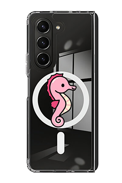 Theodor غلاف لهاتف Samsung Galaxy Z Fold 5 متوافق مع MagSafe، غطاء ممتص للصدم...