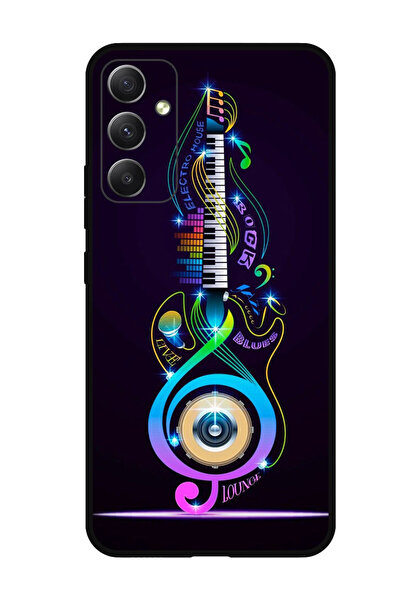 Theodor جراب واقٍ مضاد للخدش والصدمات لهاتف Samsung Galaxy A05s جيتار موسيقي