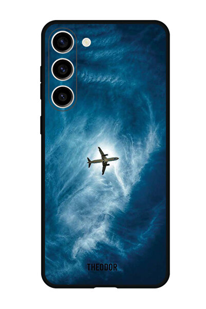 Theodor جراب واقٍ مضاد للخدش والصدمات لهاتف Samsung Galaxy S23 FE، طائرة في ا...