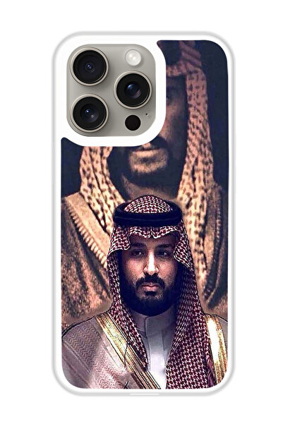 Theodor غطاء حماية لجهاز أبل آيفون 15 برو ماكس إم بي إس ون (مصد أبيض)