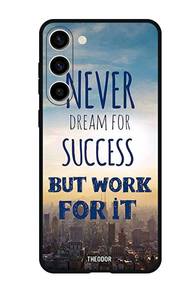 Theodor جراب حماية لهاتف Samsung Galaxy S23 FE لا يحلم أبدًا بالنجاح