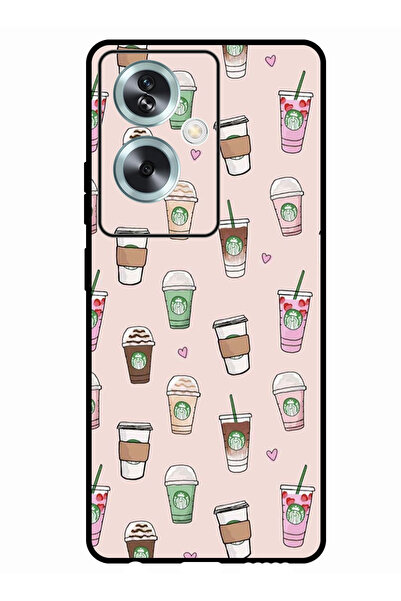 Theodor جراب واقٍ مضاد للخدش والصدمات لهاتف Oppo A79 5G بأنماط القهوة