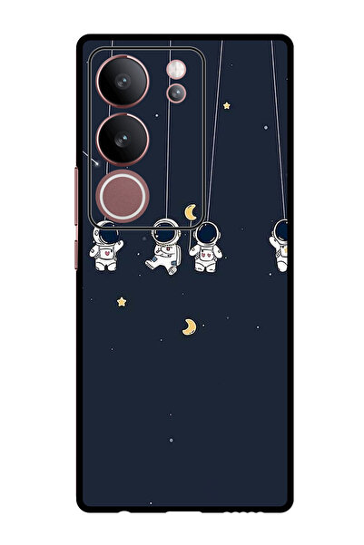 Theodor جراب واقٍ مضاد للخدش والصدمات لهاتف Vivo S17 - S17 Pro من رواد الفضاء