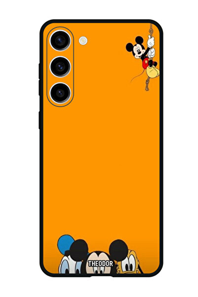 Theodor جراب واقٍ مضاد للخدش والصدمات لهاتف Samsung Galaxy S23 FE (رسوم متحركة)