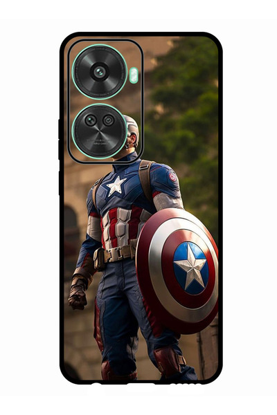 Theodor جراب واقٍ مضاد للخدش والصدمات لهاتف هواوي نوفا 11 إس إي كابتن أمريكا 3