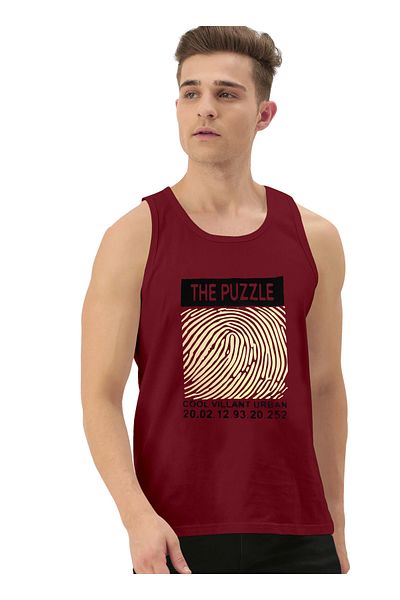 LAUREN SMITH Men’s 100% Cotton Sleeveless Sports T-Shirt – Casual, Gym & Summer Essential