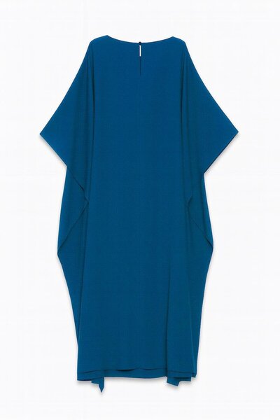 Setre Quartz Relaxed Cut Waist Belt Detailed Midi Length Wide Fit Dress