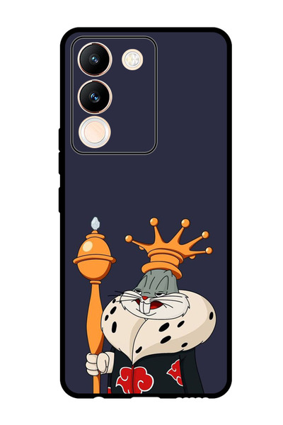 Theodor جراب واقٍ مضاد للخدش والصدمات لهاتف Vivo V29e دونالد كينج