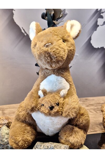 Halley Peluş Oyuncak YAVRU KESELİ KANGURU 40cM