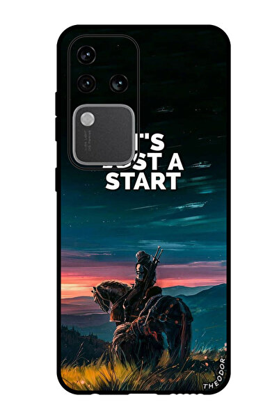 Theodor جراب واقٍ مضاد للخدش والصدمات لهاتف Vivo S18 Pro، إنه مجرد بداية