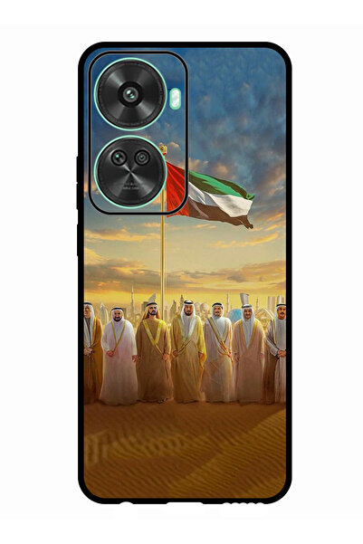 Theodor جراب واقٍ مضاد للخدش والصدمات لهاتف هواوي نوفا 11 إس إي، علم الإمارات...