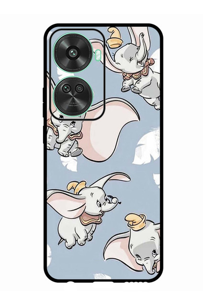 Theodor جراب واقٍ مضاد للخدش والصدمات لهاتف هواوي نوفا 11 إس إي، فيل صغير طائر