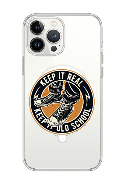 Theodor غلاف لهاتف iPhone 14 Pro Max متوافق مع MagSafe، غطاء ممتص للصدمات للهاتف، نسخة قديمة من المدرسة