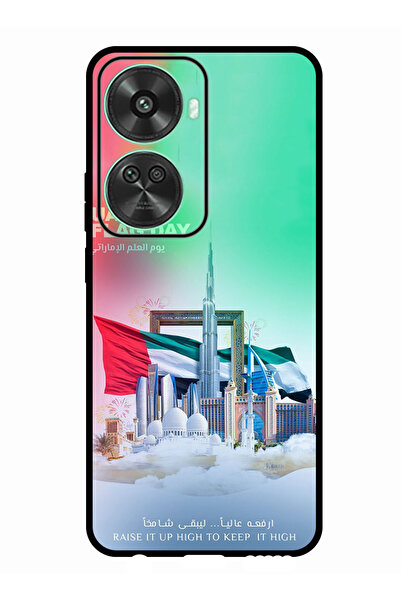 Theodor جراب واقٍ مضاد للخدش والصدمات لهاتف هواوي نوفا 11 إس إي، يوم علم الإم...