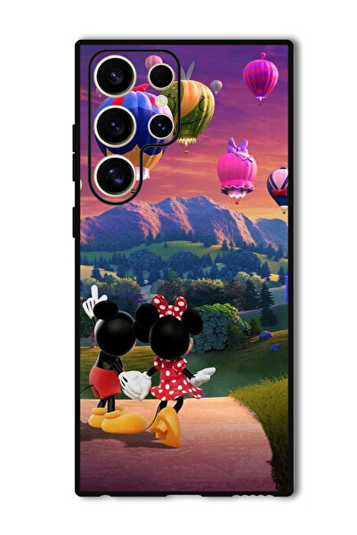 Theodor جراب واقٍ مضاد للخدش والصدمات لهاتف Samsung Galaxy S24 Ultra ميكي ميني