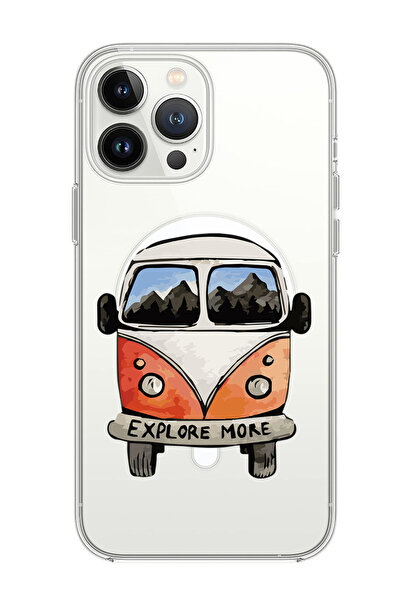 Theodor غلاف لهاتف iPhone 13 Pro Max متوافق مع MagSafe، غطاء ممتص للصدمات مقا...