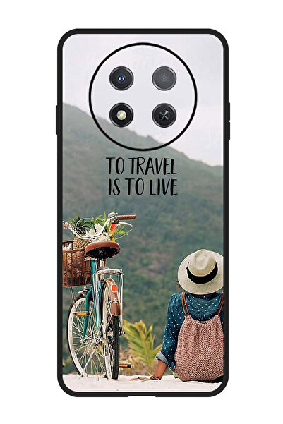 Theodor جراب واقٍ مضاد للخدش والصدمات لهاتف Huawei Enjoy 60X للسفر هو للعيش