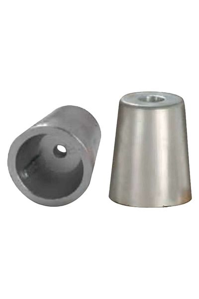 OSCULATI Line Anode with Conical Fitting, Aluminum
