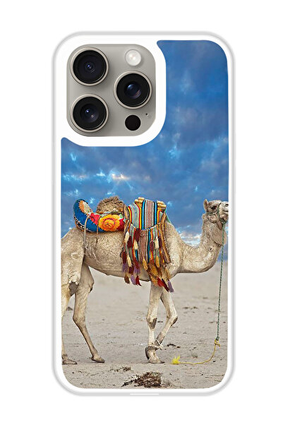 Theodor غطاء حماية لجهاز أبل آيفون 15 برو ماكس - جملي (مصد أبيض)