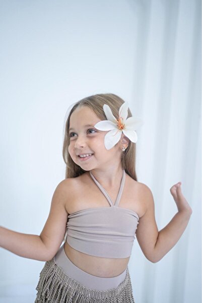 mon icone Cappuccino Fringed Set of 2