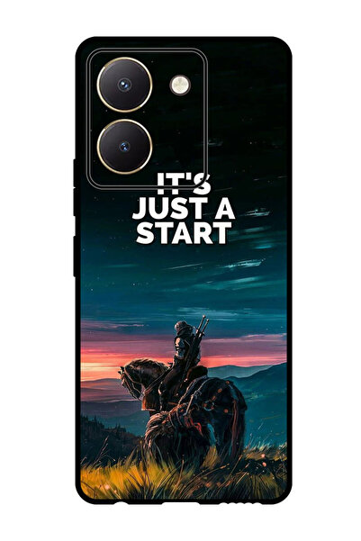 Theodor جراب واقٍ مضاد للخدش والصدمات لهاتف Vivo Y27s، إنه مجرد بداية