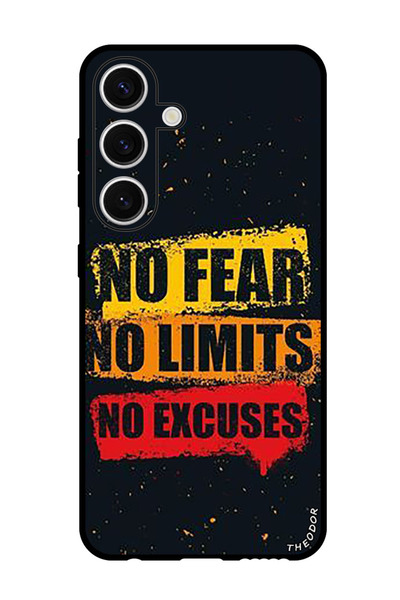 Theodor حافظة واقية مضادة للخدش والصدمات لهاتف سامسونج جالكسي S24 بلس لا خوف ولا حدود