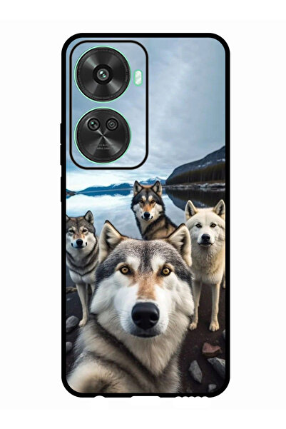 Theodor جراب واقٍ مضاد للخدش والصدمات لهاتف هواوي نوفا 11 إس إي، صورة شخصية وولف