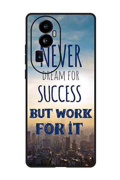 Theodor جراب حماية لهاتف Oppo Reno 10 Pro Plus لا يحلم أبدًا بالنجاح