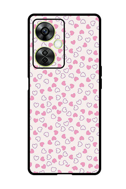 Theodor جراب واقٍ مضاد للخدش والصدمات لهاتف OnePlus Nord N30 بقلوب صغيرة