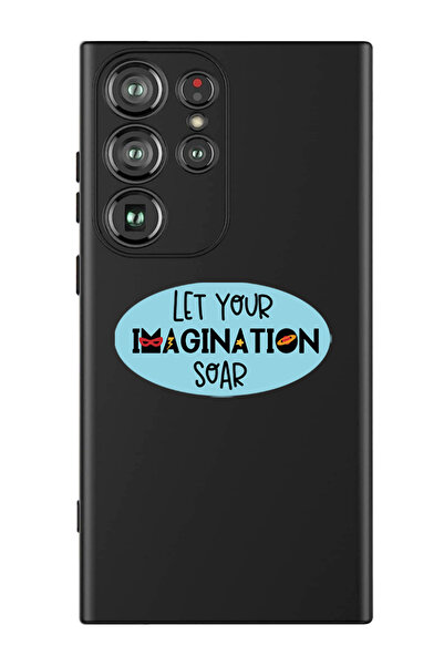 Theodor غطاء حماية سيليكون سائل لهاتف سامسونج جالاكسي S24 ألترا (أسود) - دع خ...