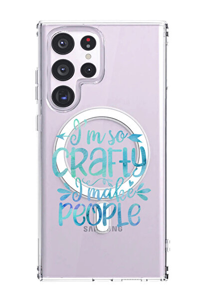 Theodor غلاف لهاتف Samsung Galaxy S23 Ultra متوافق مع MagSafe، غطاء مقاوم للص...