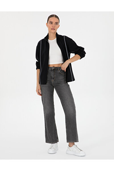 Pierre Cardin Siyah Comfort Fit Örme Hırka 50309108-VR046