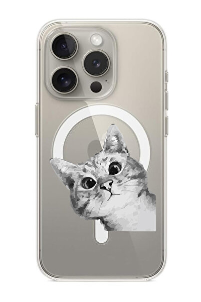 Theodor غلاف لهاتف iPhone 15 Pro مقاس 6.1 بوصة متوافق مع MagSafe، غطاء ممتص ل...