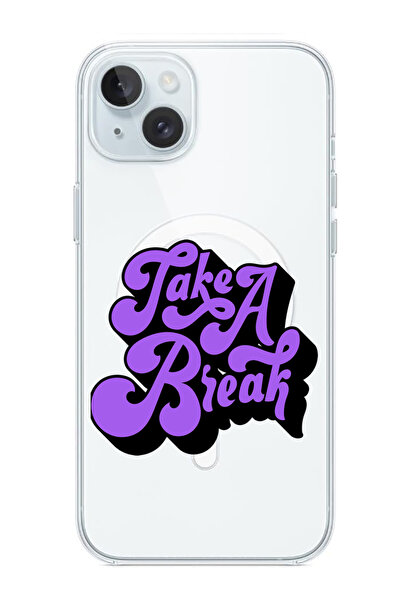 Theodor غلاف لهاتف iPhone 15 Plus مقاس 6.7 بوصة متوافق مع MagSafe، غطاء ممتص للصدمات مقاوم للصدمات، خذ استراحة