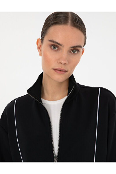 Pierre Cardin Siyah Comfort Fit Örme Hırka 50309108-VR046